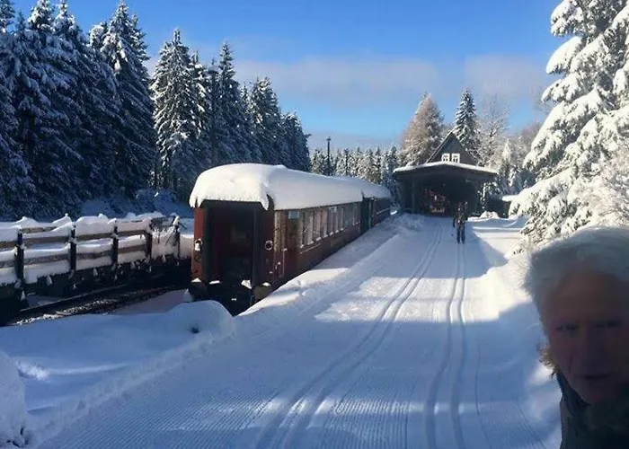 Haus Hasenmueller Daire Schmiedefeld am Rennsteig